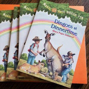 Magic Tree House - Dingoes at Dinnertime #20 - Lot of 4 Books